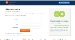 Desktop Screenshot of akeman.com